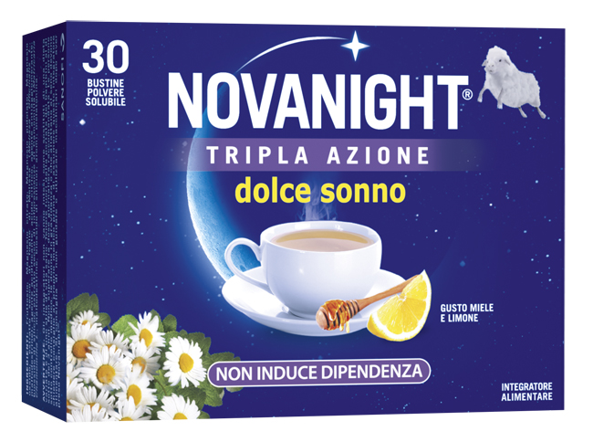 NOVANIGHT TRIPLA AZIONE DOLCE SONNO 30 BUSTINE - Farmadillo