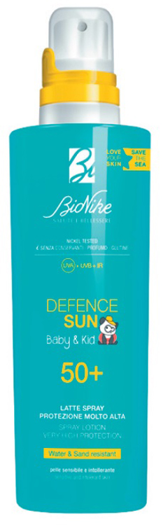 DEFENCE SUN BABY&KID LATTE SPRAY 50+ 200 ML - Farmadillo