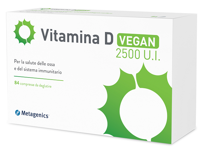 VITAMINA D 2500 UI VEGAN 84 COMPRESSE - Farmadillo