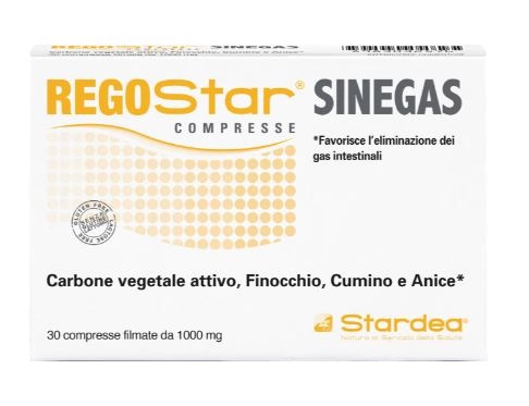 REGOSTAR SINEGAS 30 COMPRESSE - Farmadillo