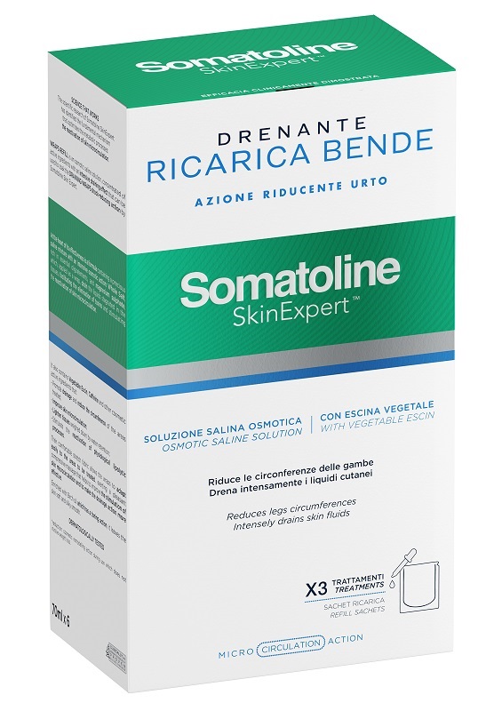 SOMATOLINE SKIN EXPERT BENDE SNELLENTI DRENANTI STARTER KIT - Farmadillo