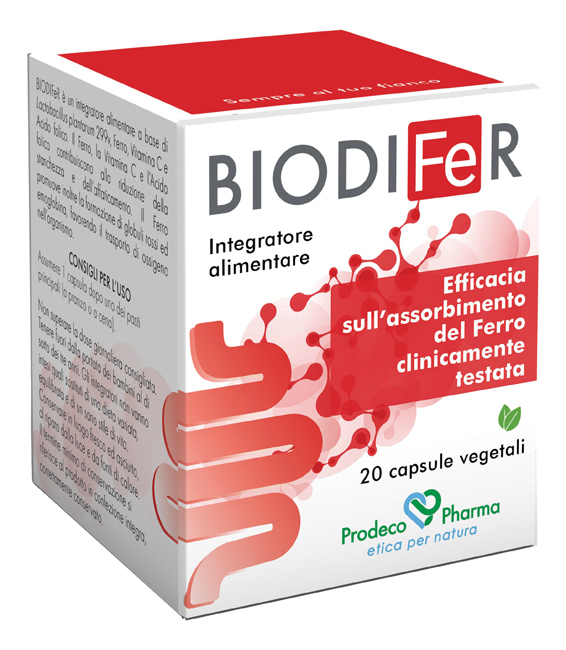 BIODIFER 20 CAPSULE VEGETALI - Farmadillo