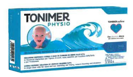 TONIMER PHYSIO MONODOSE SOLUZIONE ISOTONICA MULTIFUNZIONE A BASE DI CLORURO DI SODIO 0,9% 20 FLACONCINI 5 ML PROMO - Farmadillo