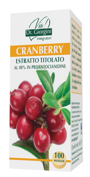 CRANBERRY ESTRATTO TITOLATO 100 PASTIGLIE - Farmadillo