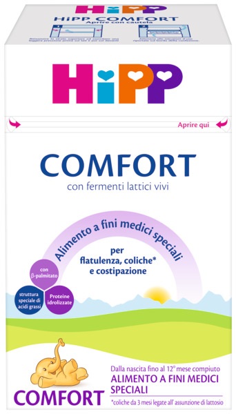 HIPP LATTE COMFORT 600 G - Farmadillo