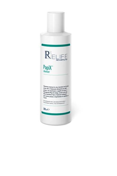 PAPIX CLEANSER DETERGENTE PER PELLI GRASSE CON IMPERFEZIONI  E ACNE 200 ML - Farmadillo