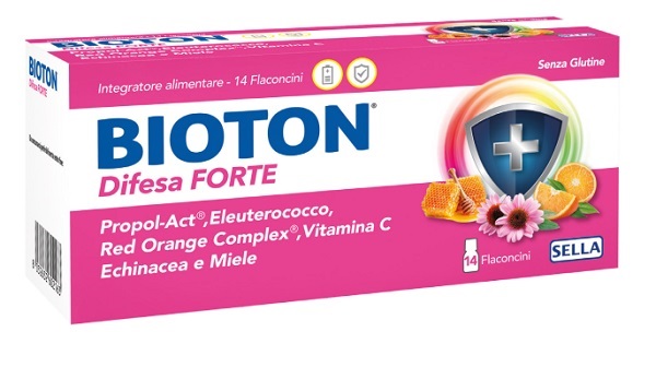 BIOTON DIFESA FORTE 14 FLACONCINI - Farmadillo