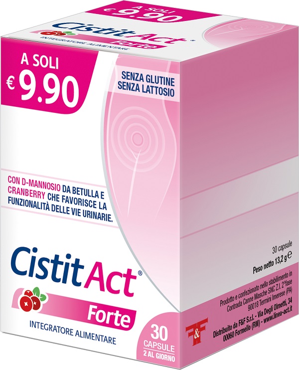 CISTIT ACT FORTE 30 CAPSULE - Farmadillo