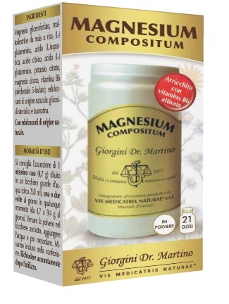 MAGNESIUM COMPOSITUM POLVERE 100 G - Farmadillo