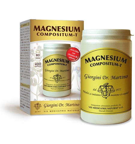 MAGNESIUM COMPOSITUM-T 400 PASTIGLIE - Farmadillo