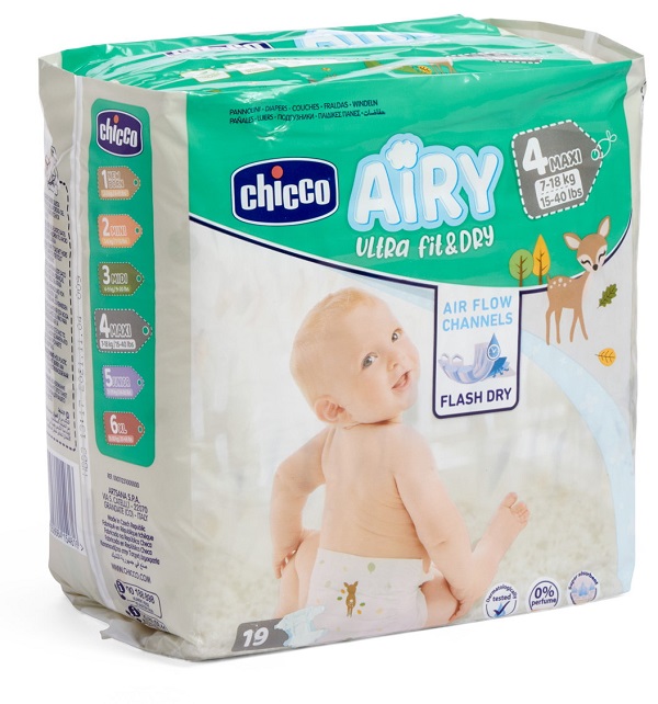 CHICCO PANNOLINI MAXI 19X6 - Farmadillo