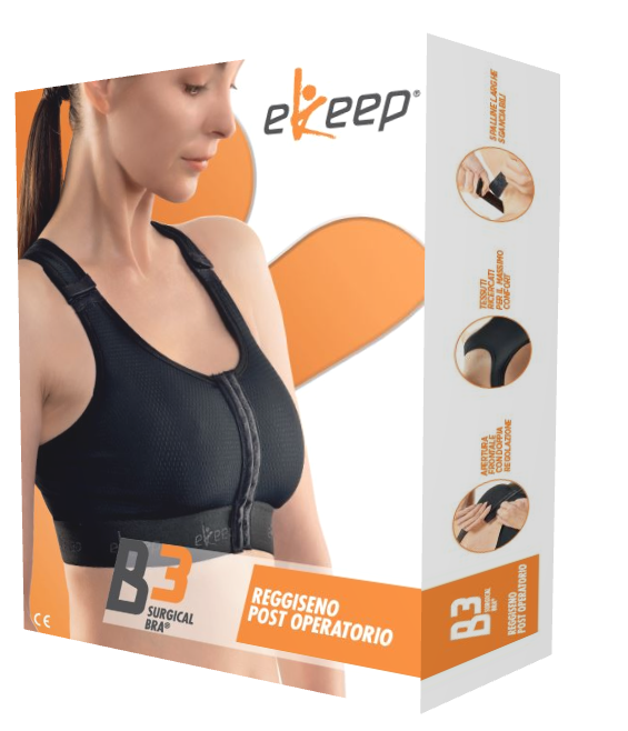 REGGISENO POST OPERATORIO EKEEP B3 SURGICAL BRA TAGLIA 03 - Farmadillo