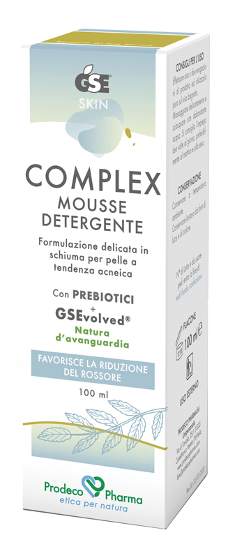 GSE SKIN COMPLEX MOUSSE DETERGENTE PELLE A TENDENZA ACNEICA 100 ML - Farmadillo