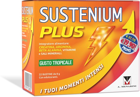 SUSTENIUM PLUS GUSTO TROPICALE PROMO 22 BUSTINE - Farmadillo