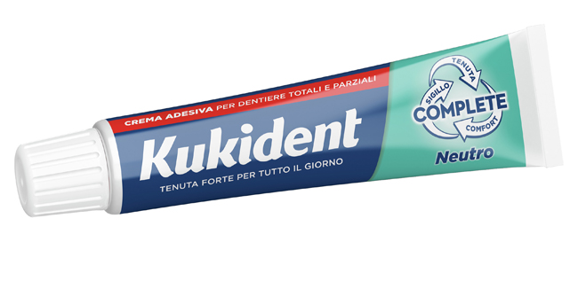 KUKIDENT NEUTRO CREMA ADESIVA DENTIERE 65 G - Farmadillo