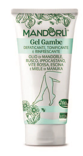 MANDORLI GEL GAMBE DEFATICANTE TONIFICANTE E RINFRESCANTE 200 ML - Farmadillo