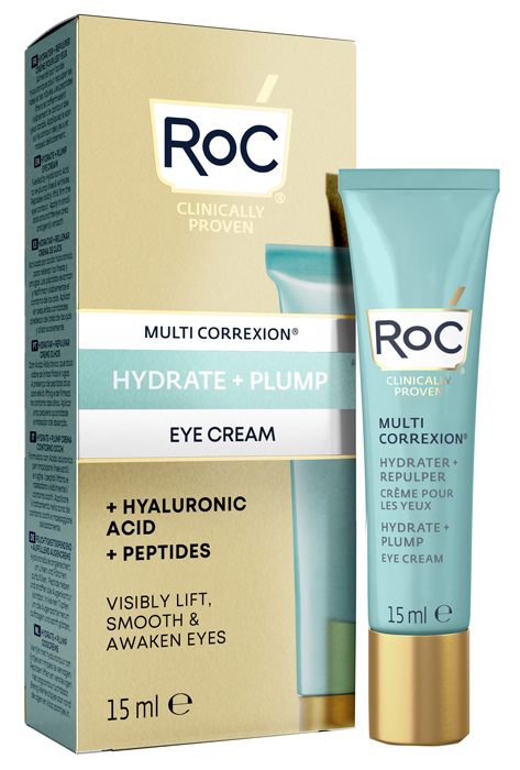 ROC MULTI CORREXION HYDRATE+ PLUMP CREMA OCCHI 15 ML - Farmadillo