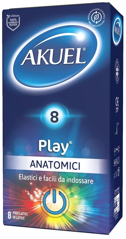 PROFILATTICO AKUEL PLAY ANATOMICO 8 PEZZI - Farmadillo