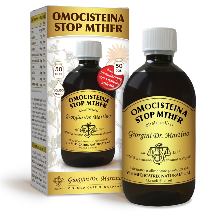 OMOCISTEINA STOP MTHFR LIQUIDO ANALCOOLICO 500 ML - Farmadillo