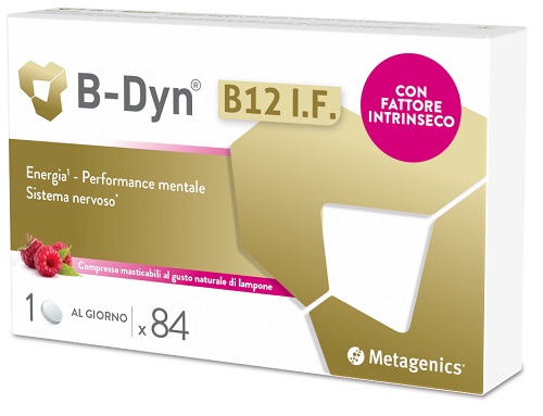 B DYN B12 IF 84 COMPRESSE MASTICABILI - Farmadillo