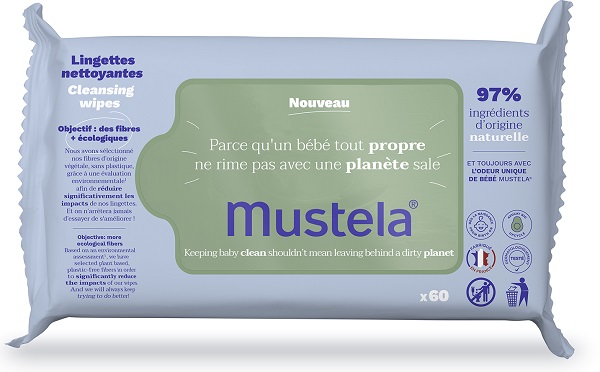 MUSTELA SALVIETTE DETERGENTI 60 PEZZI - Farmadillo
