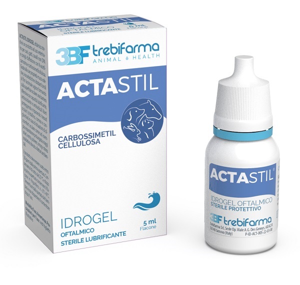 ACTASTIL SOLUZIONE OFTALMICA GOCCE OCULARI PROTETTIVE IDRATANTI EUTROFICHE LUBRIFICANTI 5 ML - Farmadillo