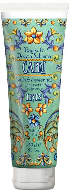 MAIOLICHE BAGNODOCCIA TUBO IRIS OF CAPRI 250 ML - Farmadillo