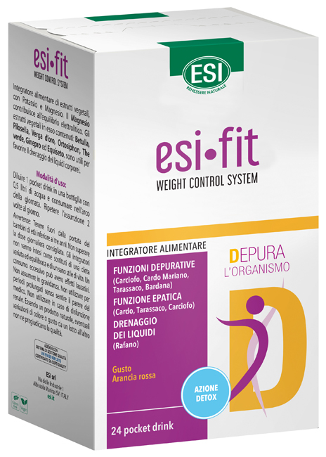 ESI FIT DEPURA 24 POCKET DRINK - Farmadillo