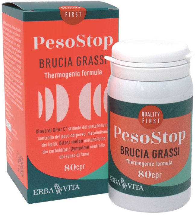PESO STOP BRUCIA GRASSI 80 COMPRESSE - Farmadillo