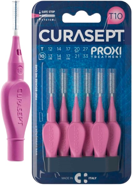 CURASEPT PROXI T10 FUXIA 6 PEZZI - Farmadillo