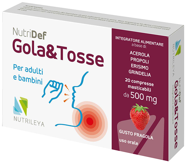NUTRIDEF GOLA&TOSSE 20 COMPRESSE - Farmadillo