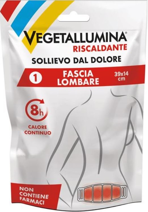 VEGETALLUMINA FASCIA LOMBARE RISCALDANTE 1 PEZZO - Farmadillo