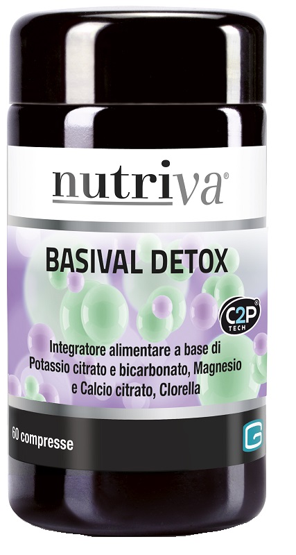 NUTRIVA BASIVAL DETOX 60 COMPRESSE - Farmadillo