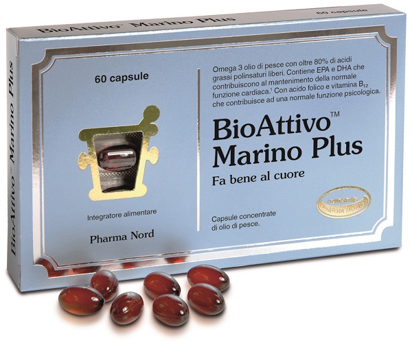 BIOATTIVO MARINO PLUS 60 CAPSULE - Farmadillo