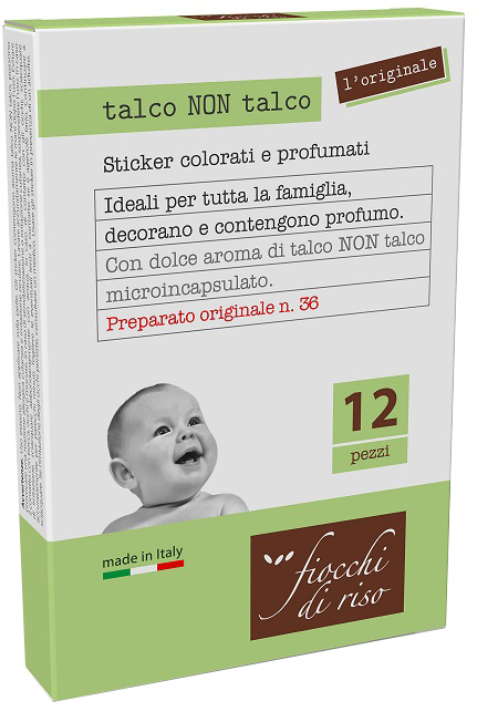 FIOCCHI DI RISO TALCO NON TALCO CEROTTI 12 PEZZI - Farmadillo