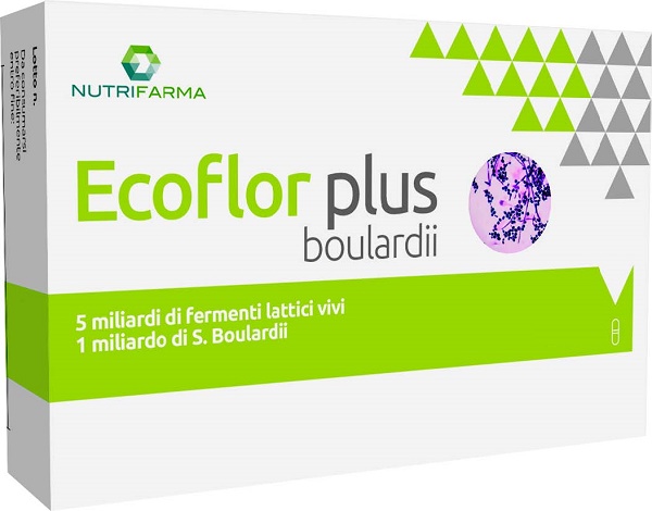 ECOFLOR PLUS BOULARDII 20 CAPSULE - Farmadillo