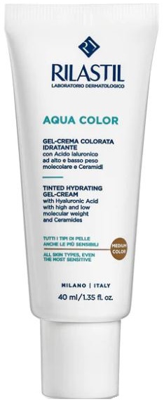 RILASTIL AQUA COLORATA GEL CREMA MEDIUM - Farmadillo