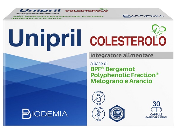 UNIPRIL COLESTEROLO 30 CAPSULE GASTRORESISTENTI - Farmadillo