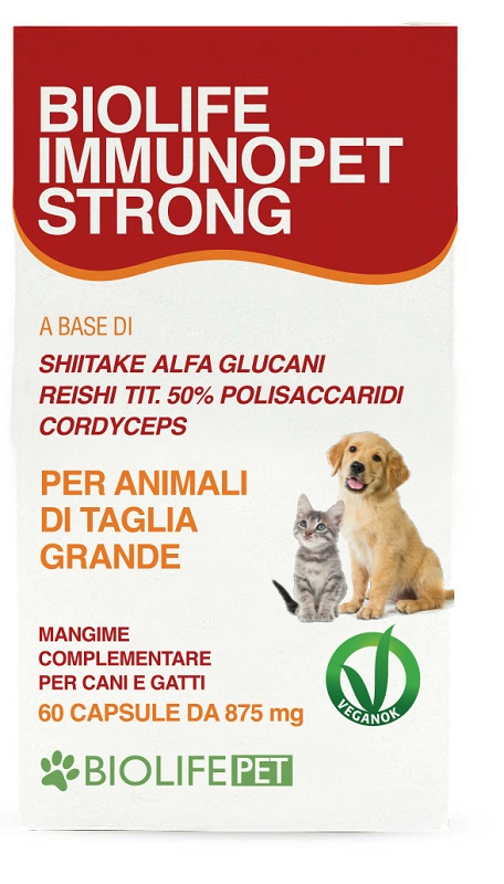 BIOLIFE IMMUNOPET STRONG 60 CAPSULE - Farmadillo