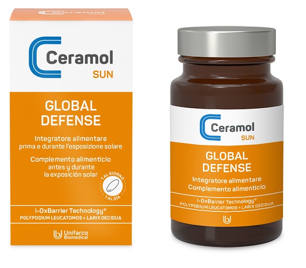 CERAMOL GLOBAL DEFENSE 30 COMPRESSE - Farmadillo