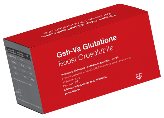 GSH VA GLUTATIONE BOOST 30 STICK OROSOLUBILI - Farmadillo