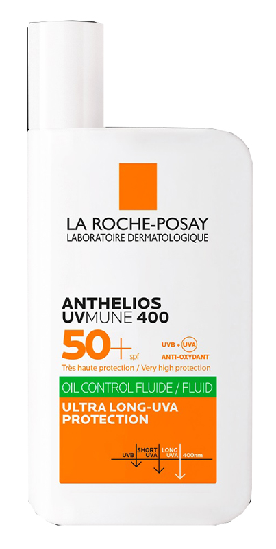 ANTHELIOS FLUIDO OIL CONTROL COLORATO UVMUNE SPF50+ 50 ML - Farmadillo