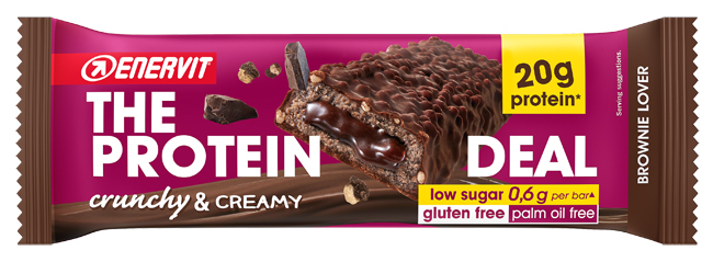 THE PROTEIN DEAL BROWNIE LOVER BARRETTA 55 G - Farmadillo