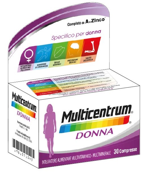 MULTICENTRUM DONNA 30 COMPRESSE - Farmadillo