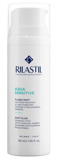 RILASTIL AQUA SENSITIVE FLUIDO MATT 40 ML - Farmadillo