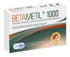 BETAMETIL 1000 4 COMPRESSE SUBLINGUALI - Farmadillo