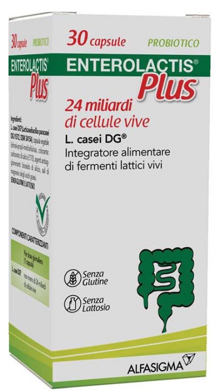 ENTEROLACTIS PLUS 30 CAPSULE - Farmadillo