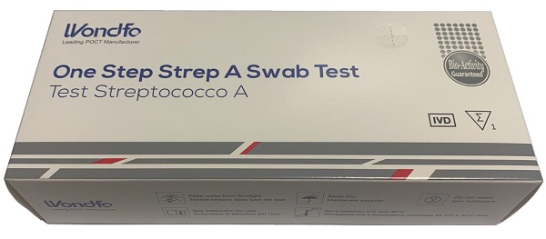 TEST AUTODIAGNOSTICO ONE STEP STREP A RILEVAZIONE QUALITATIVA ANTIGENI STREPTOCOCCO A IN TAMPONE FARINGEO 1 PEZZO - Farmadillo