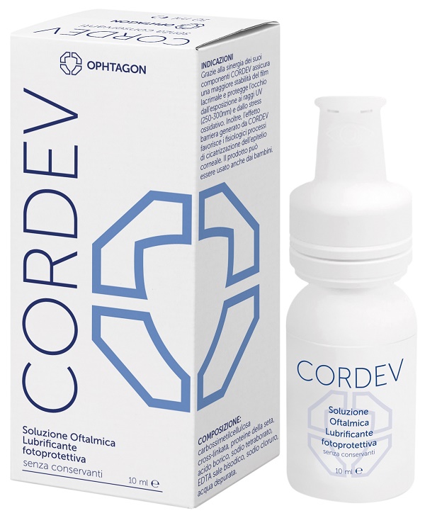 CORDEV SOLUZIONE OFTALMICA LUBRIFICANTE OF 10 ML - Farmadillo