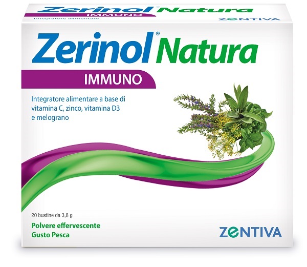 ZERINOL NATURA IMMUNO 20 BUSTINE - Farmadillo